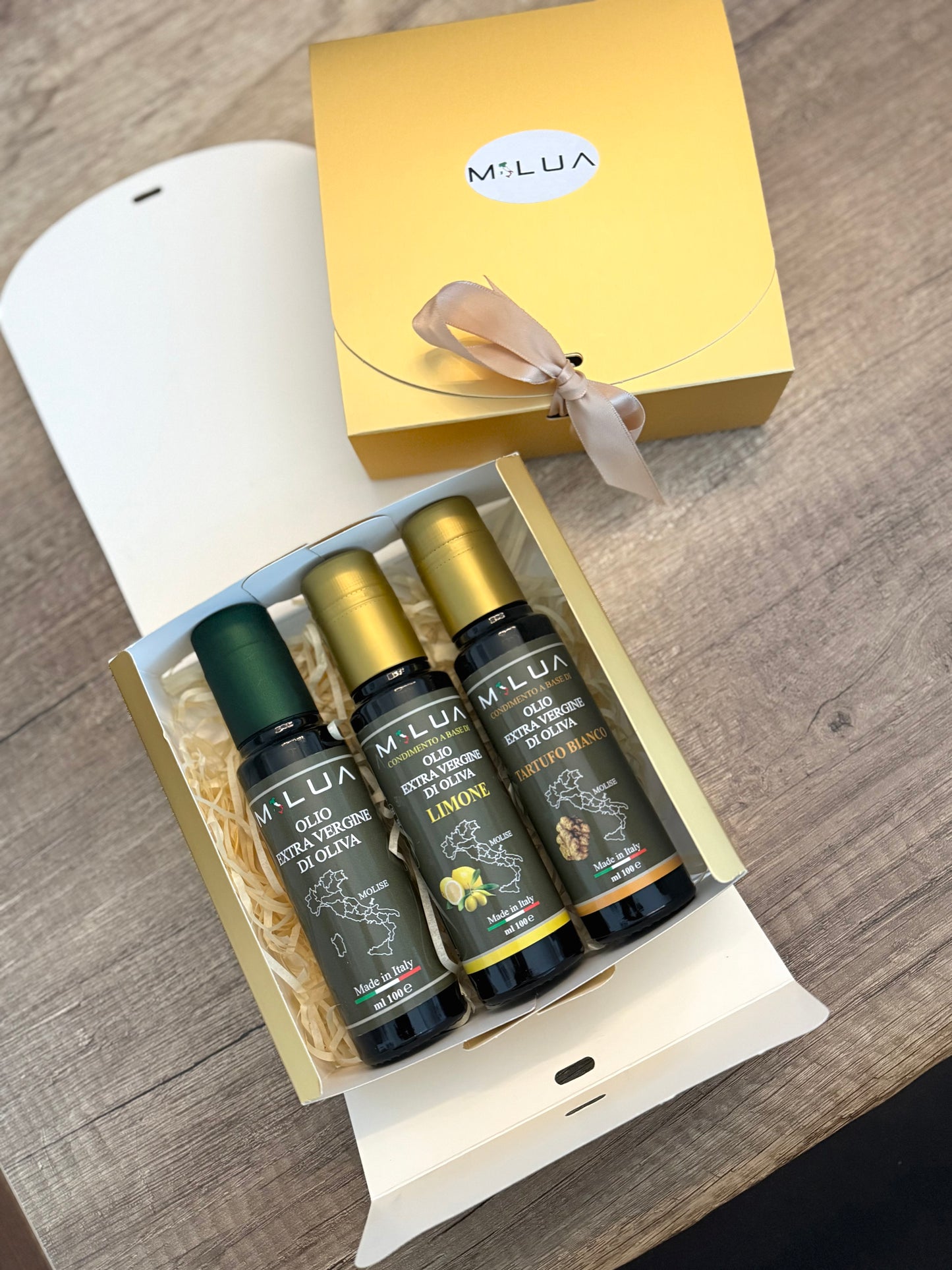 Milua Olivenöl 3er Geschenksets