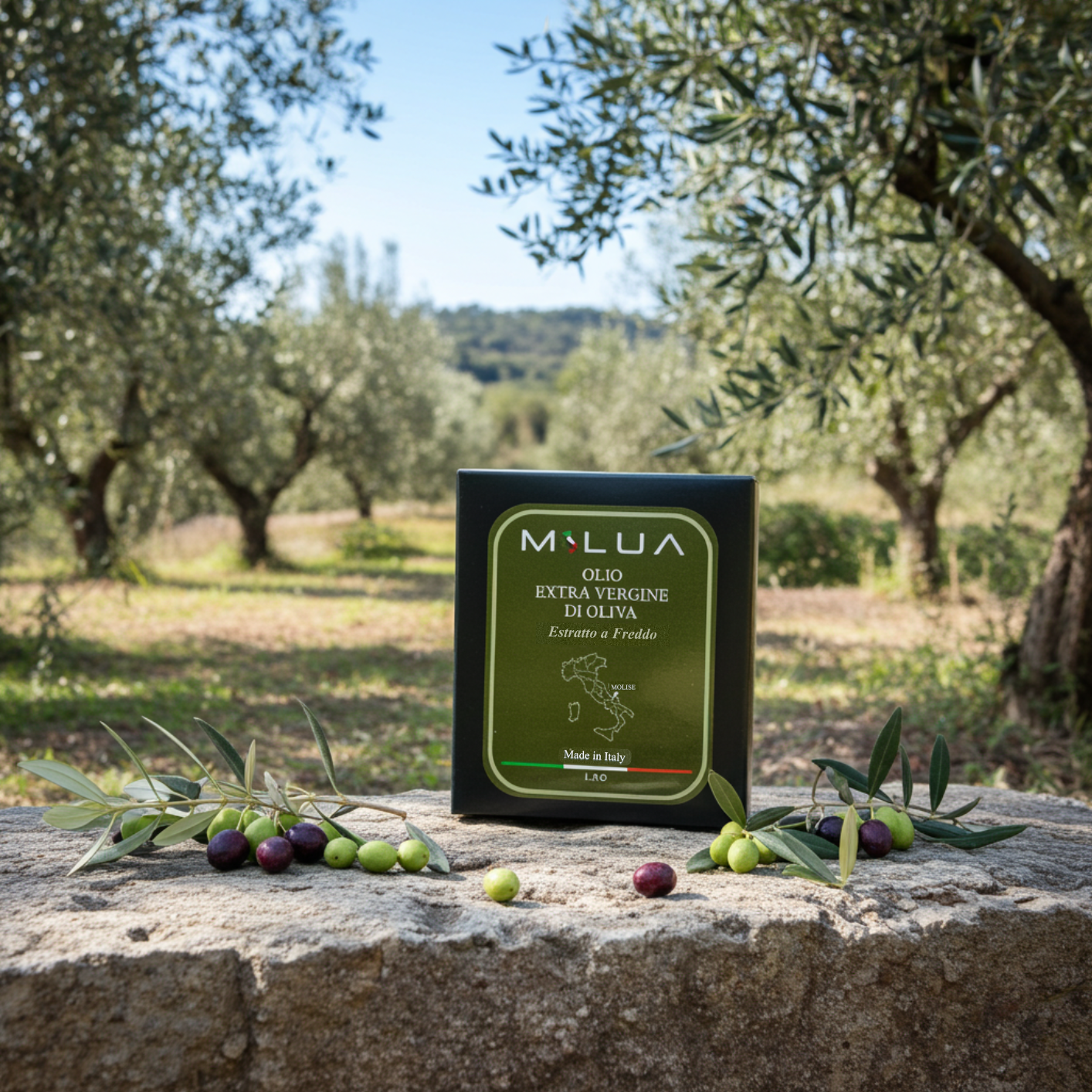 Milua Olivenöl Extra Vergine 3l Bag-in-Box