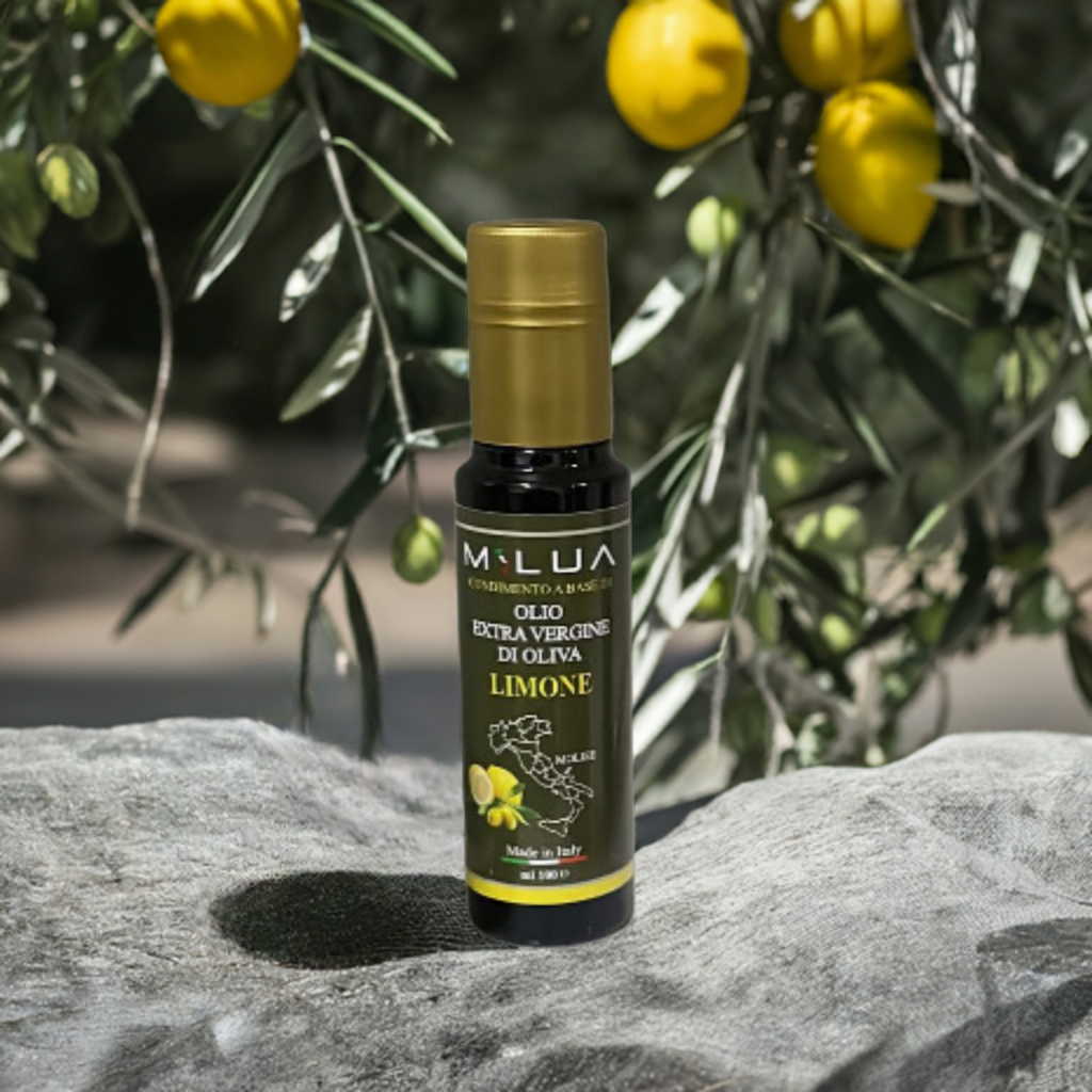 Milua aromatisiertes Olivenöl Extra Vergine - Zitrone