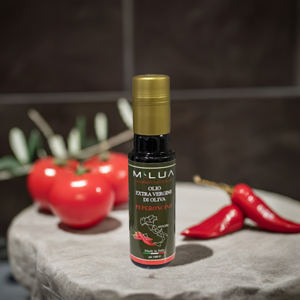 Milua aromatisiertes Olivenöl Extra Vergine - Peperoncino 100ml