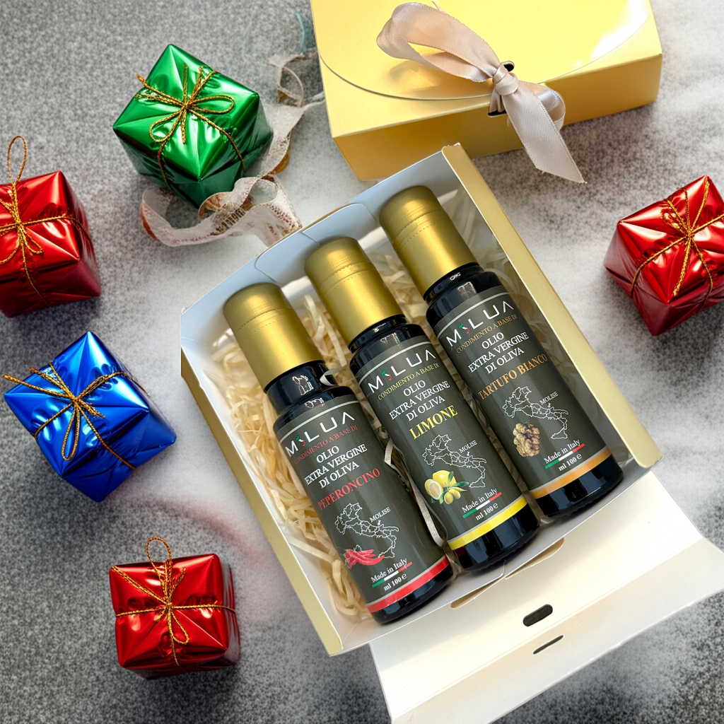 Milua Olivenöl 3er Geschenksets