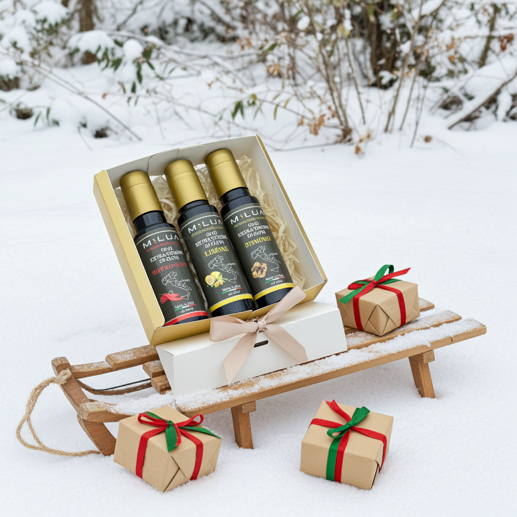 Milua Olivenöl 3er Geschenksets